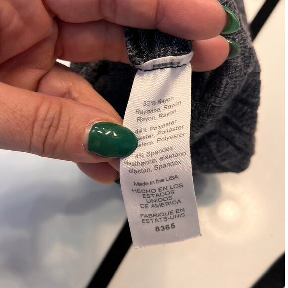 Michael Stars Heather Gray Rex Ribbed Jumpsuit Size XS - Picture 4 of 6